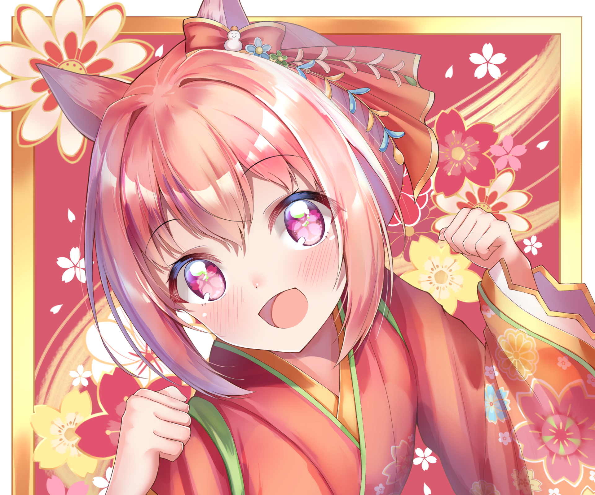 Download Haru Urara Anime Uma Musume: Pretty Derby HD Wallpaper by rappiyade