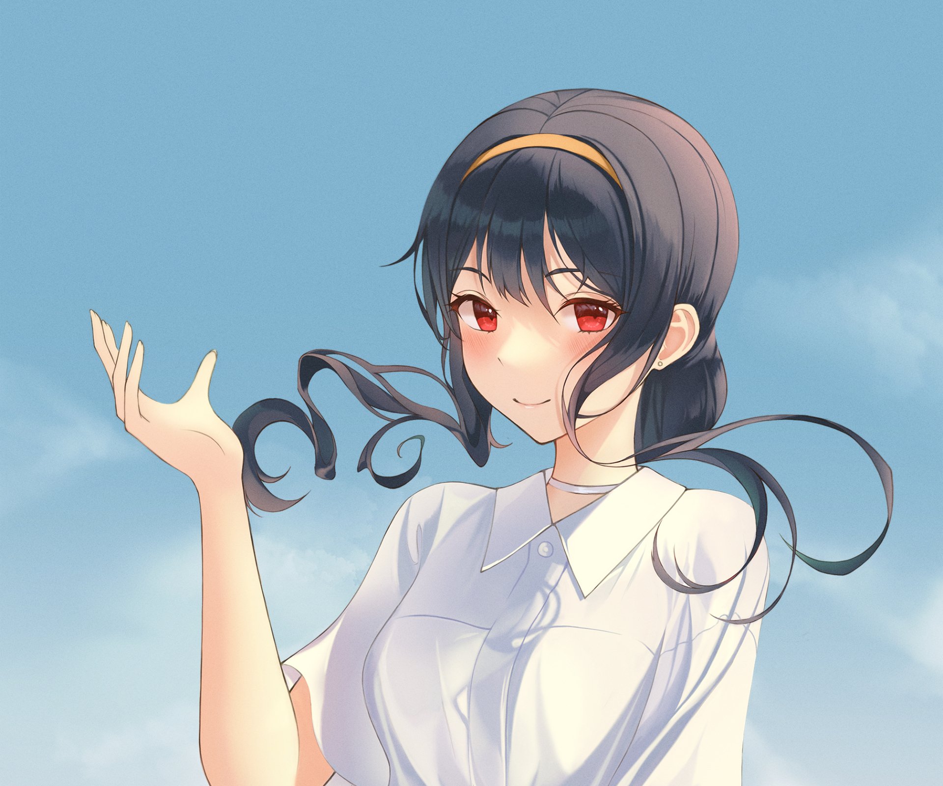 Download Yor Forger Spy X Family Anime HD Wallpaper by bllustration