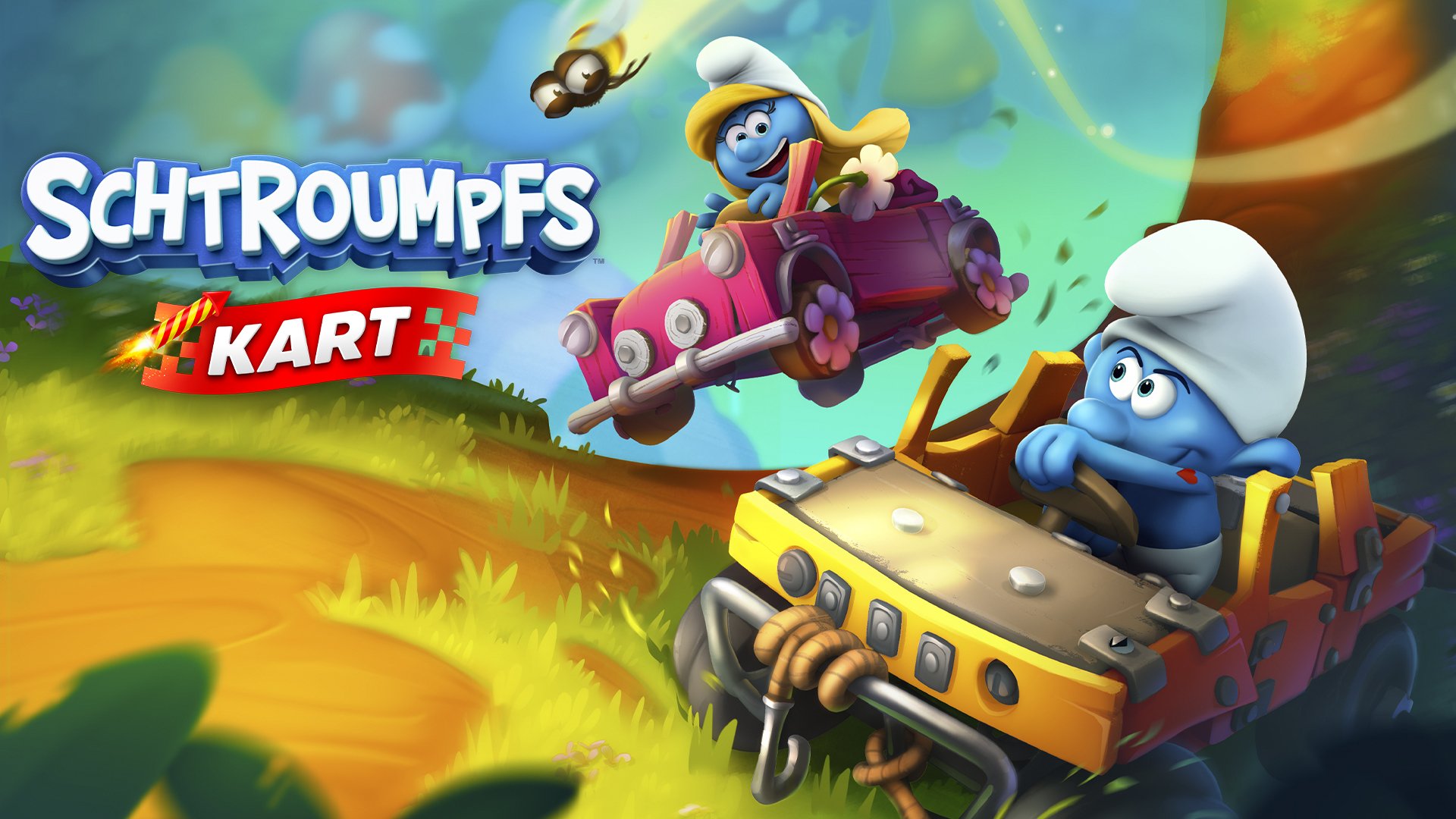 Download Video Game Smurfs Kart HD Wallpaper