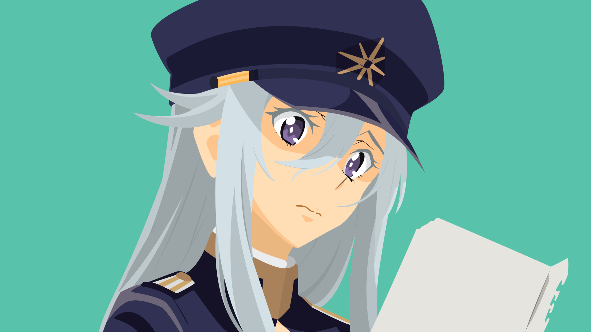 Download Vladilena Milizé Anime Eighty Six 4k Ultra HD Wallpaper by Zentonator