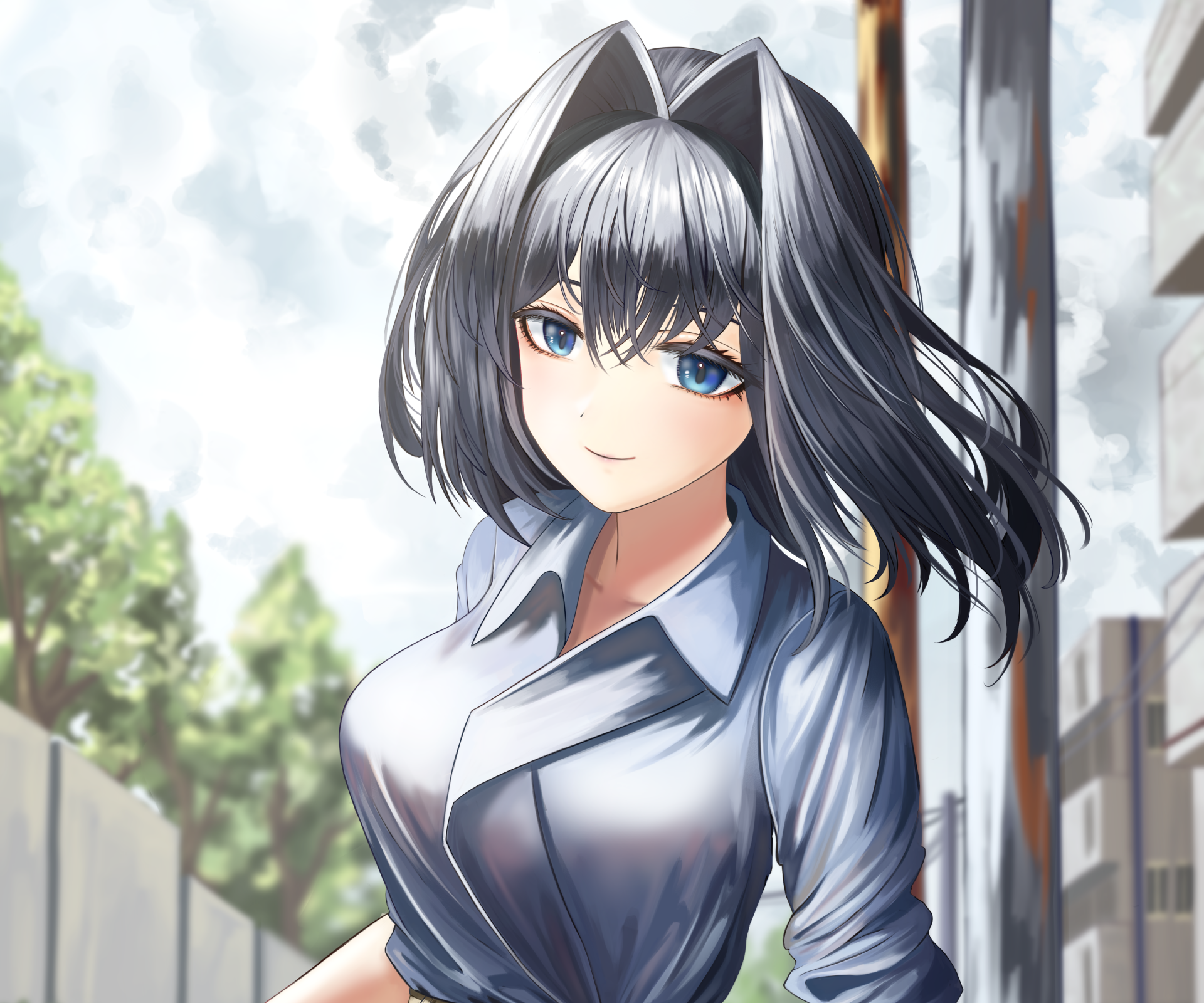 Download Hololive Ouro Kronii Anime Virtual Youtuber 4k Ultra HD Wallpaper by feeksun