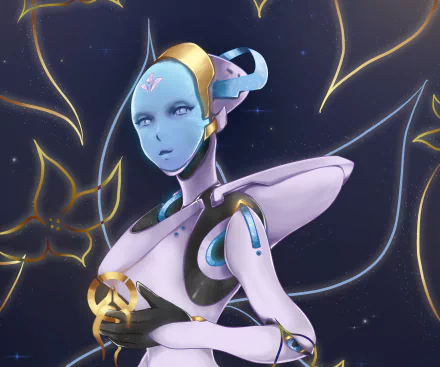 Echo (Overwatch) video game Overwatch HD Desktop Wallpaper | Background Image