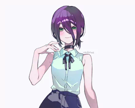 Reze (Chainsaw Man) Anime Chainsaw Man HD Desktop Wallpaper | Background Image