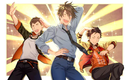 Seiji Shingen Hideo Akuno Ryu Kimura Anime THE iDOLM@STER: SideM HD Desktop Wallpaper | Background Image