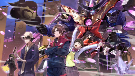 Anime Avataro Sentai Donbrothers HD Desktop Wallpaper | Background Image