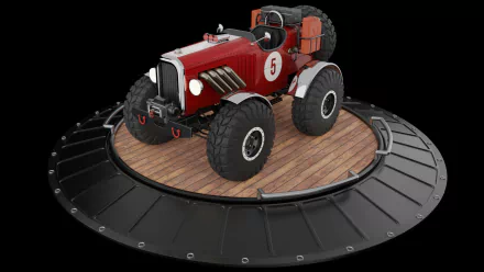  Classic hot rod off road car