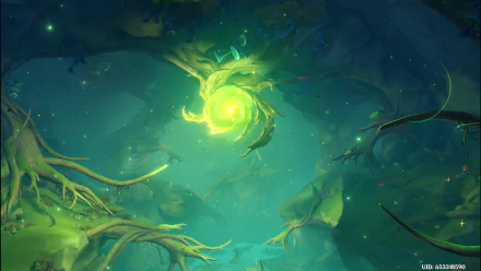 Dendro (Genshin Impact) video game Genshin Impact HD Desktop Wallpaper | Background Image