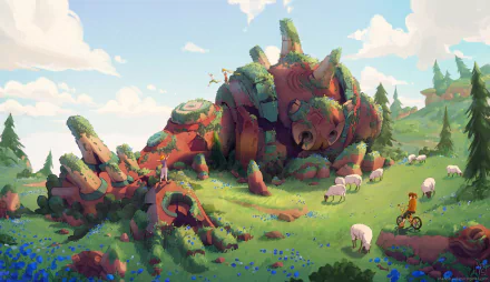  Lost Giant by Manon Alexandre