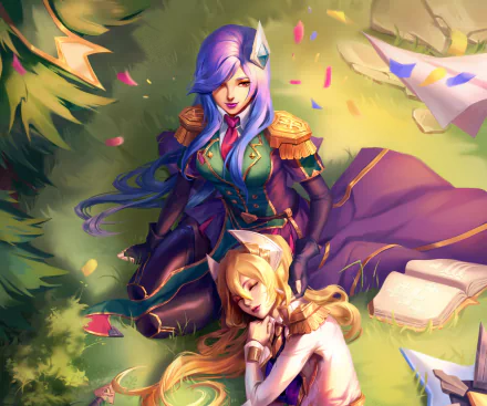  Battle Academia Leona by Crimson