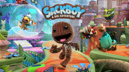 video game Sackboy: A Big Adventure HD Desktop Wallpaper | Background Image