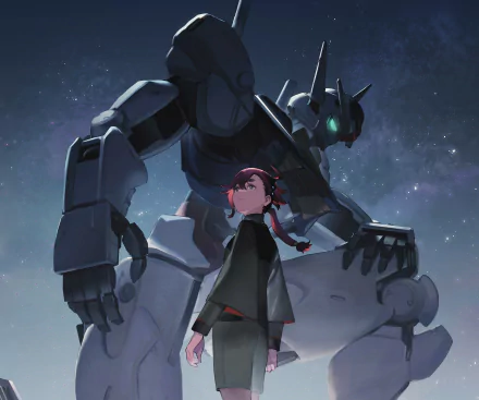 Anime Mobile Suit Gundam: The Witch from Mercury HD Desktop Wallpaper | Background Image