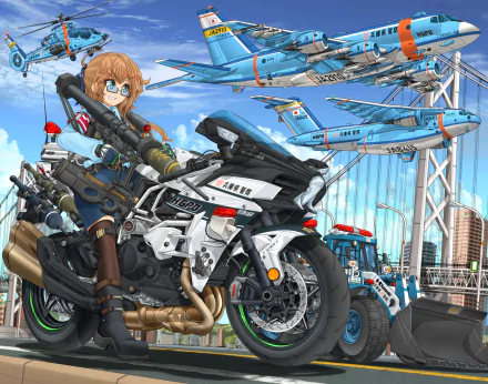 Anime military military anime HD Desktop Wallpaper | Background Image