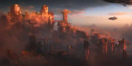 Sci Fi city sci fi city HD Desktop Wallpaper | Background Image