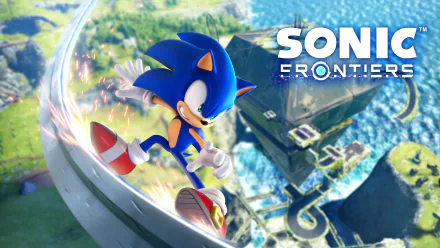Sonic the Hedgehog video game Sonic Frontiers HD Desktop Wallpaper | Background Image
