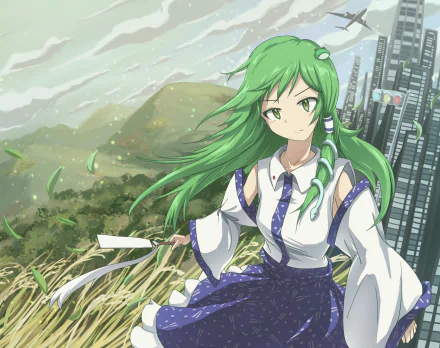  Sanae Kochiya by Gurina