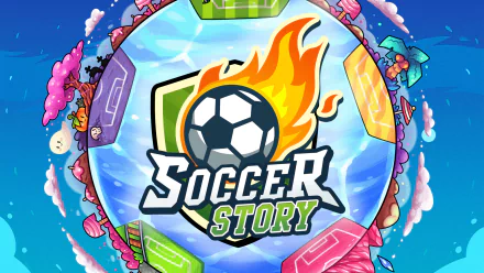 video game Soccer Story HD Desktop Wallpaper | Background Image
