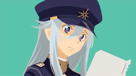 Vladilena Milizé Anime Eighty Six HD Desktop Wallpaper | Background Image