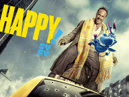 Christopher Meloni TV Show HAPPY! (TV Show) HD Desktop Wallpaper | Background Image