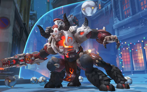 Orisa (Overwatch) video game Overwatch HD Desktop Wallpaper | Background Image