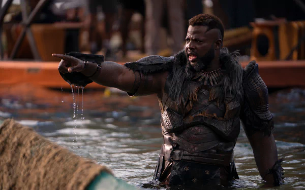 M'Baku (Marvel Comics) Winston Duke movie Black Panther: Wakanda Forever HD Desktop Wallpaper | Background Image