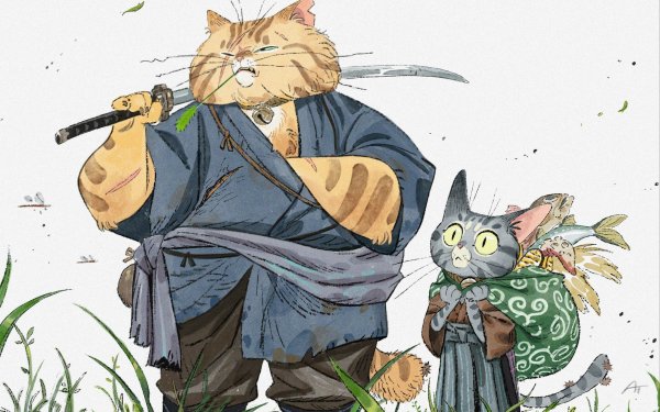 Fantasy Cat Fantasy Animals HD Wallpaper | Background Image