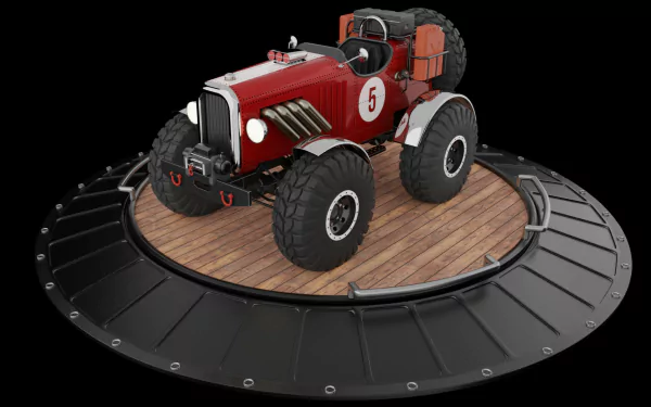  Classic hot rod off road car