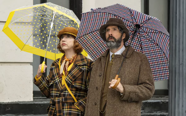 Tony Hale Kristen Schaal TV Show The Mysterious Benedict Society HD Desktop Wallpaper | Background Image