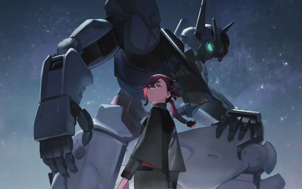 Anime Mobile Suit Gundam: The Witch from Mercury HD Desktop Wallpaper | Background Image