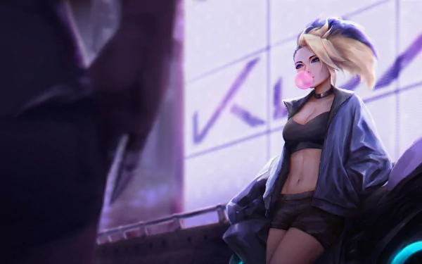  K/DA Akali by Cheesewoo