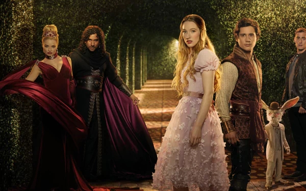 Alice (Alice in Wonderland) Red Queen (Once Upon a Time in Wonderland) Cyrus (Once Upon a Time in Wonderland) Will Scarlet (Once Upon a Time) TV Show Once Upon a Time in Wonderland HD Desktop Wallpaper | Background Image