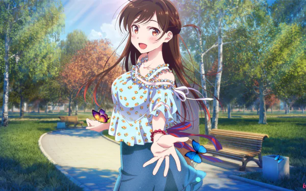 Chizuru Ichinose Anime Rent-A-Girlfriend HD Desktop Wallpaper | Background Image