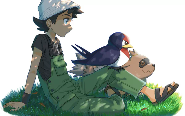 Goh (Pokémon) Anime Pokemon HD Desktop Wallpaper | Background Image