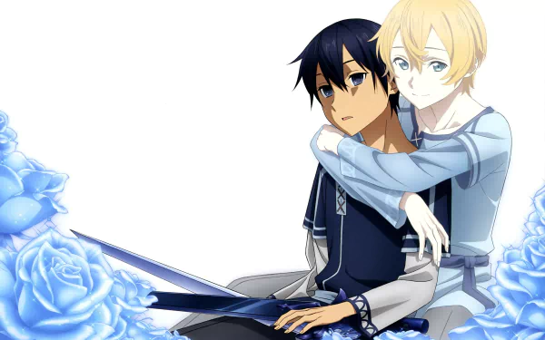 Eugeo (Sword Art Online) Kirito (Sword Art Online) Anime Sword Art Online HD Desktop Wallpaper | Background Image