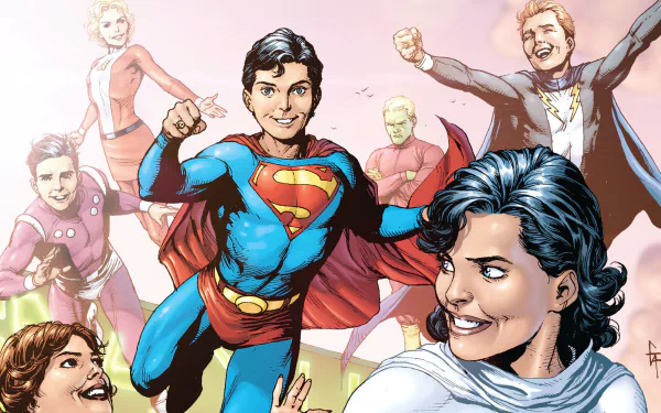 Comic Superman: Secret Origin HD Desktop Wallpaper | Background Image