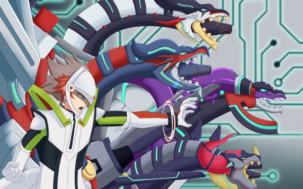 Anime Yu-Gi-Oh! VRAINS Ryoken Kogami HD Wallpaper | Background Image