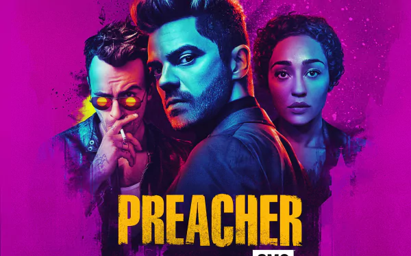 Ruth Negga Joseph Gilgun Dominic Cooper TV Show preacher HD Desktop Wallpaper | Background Image
