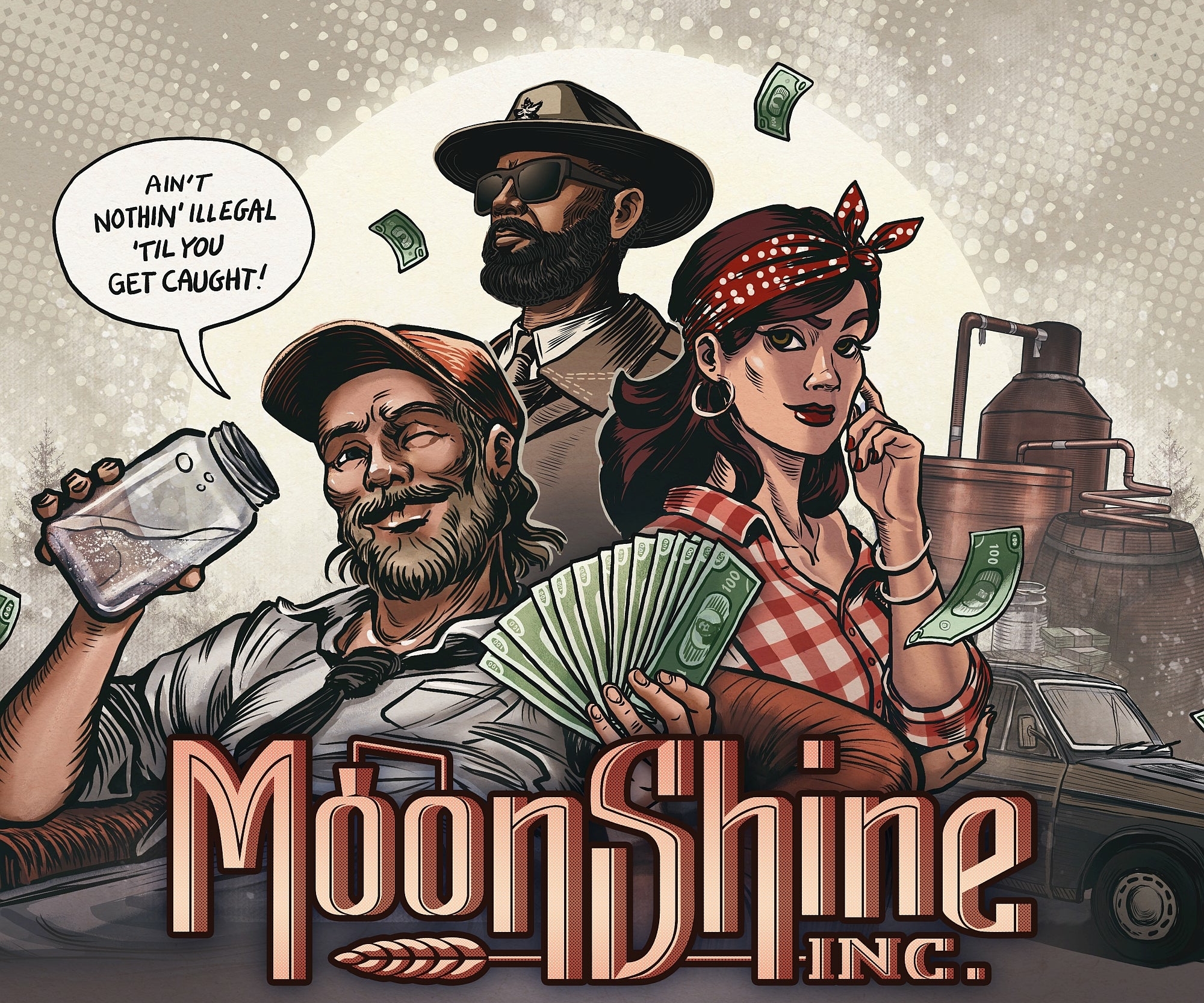 Video Game Moonshine Inc. HD Wallpaper
