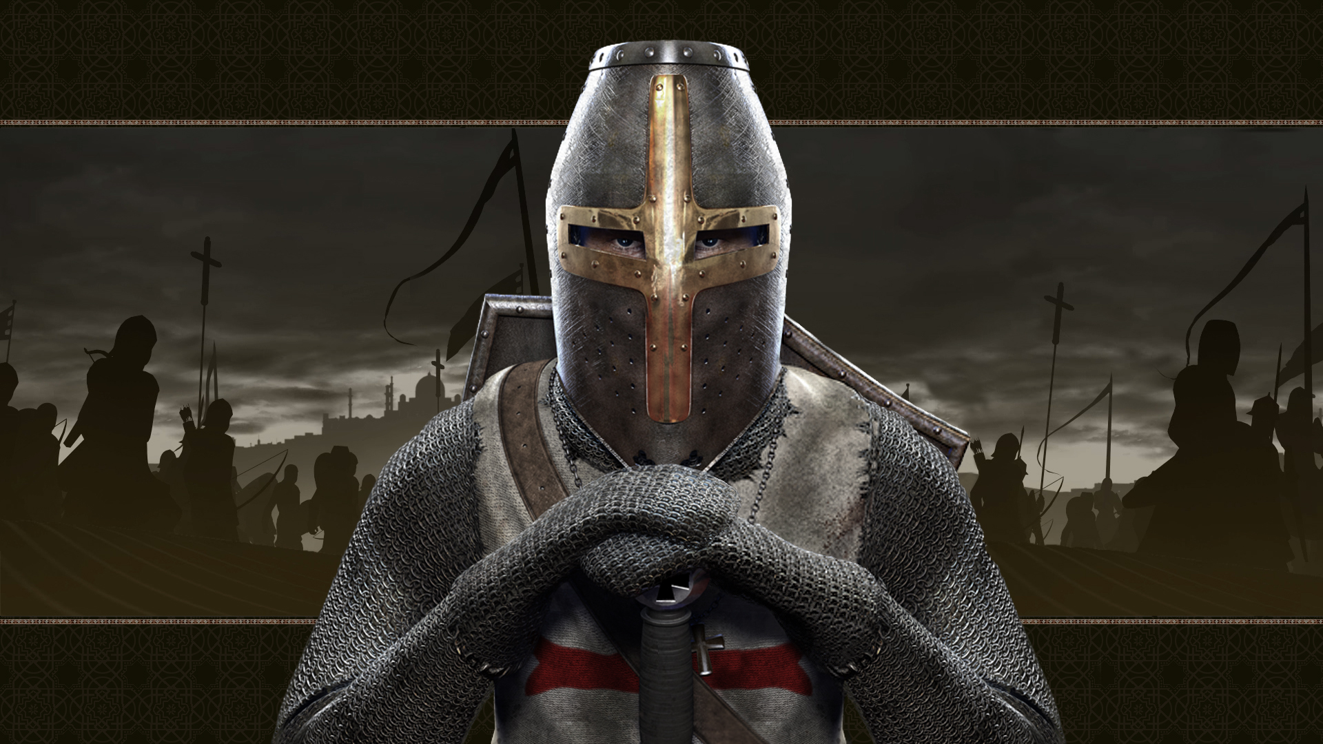 Crusader Knight HD Wallpaper | Background Image | 1920x1080