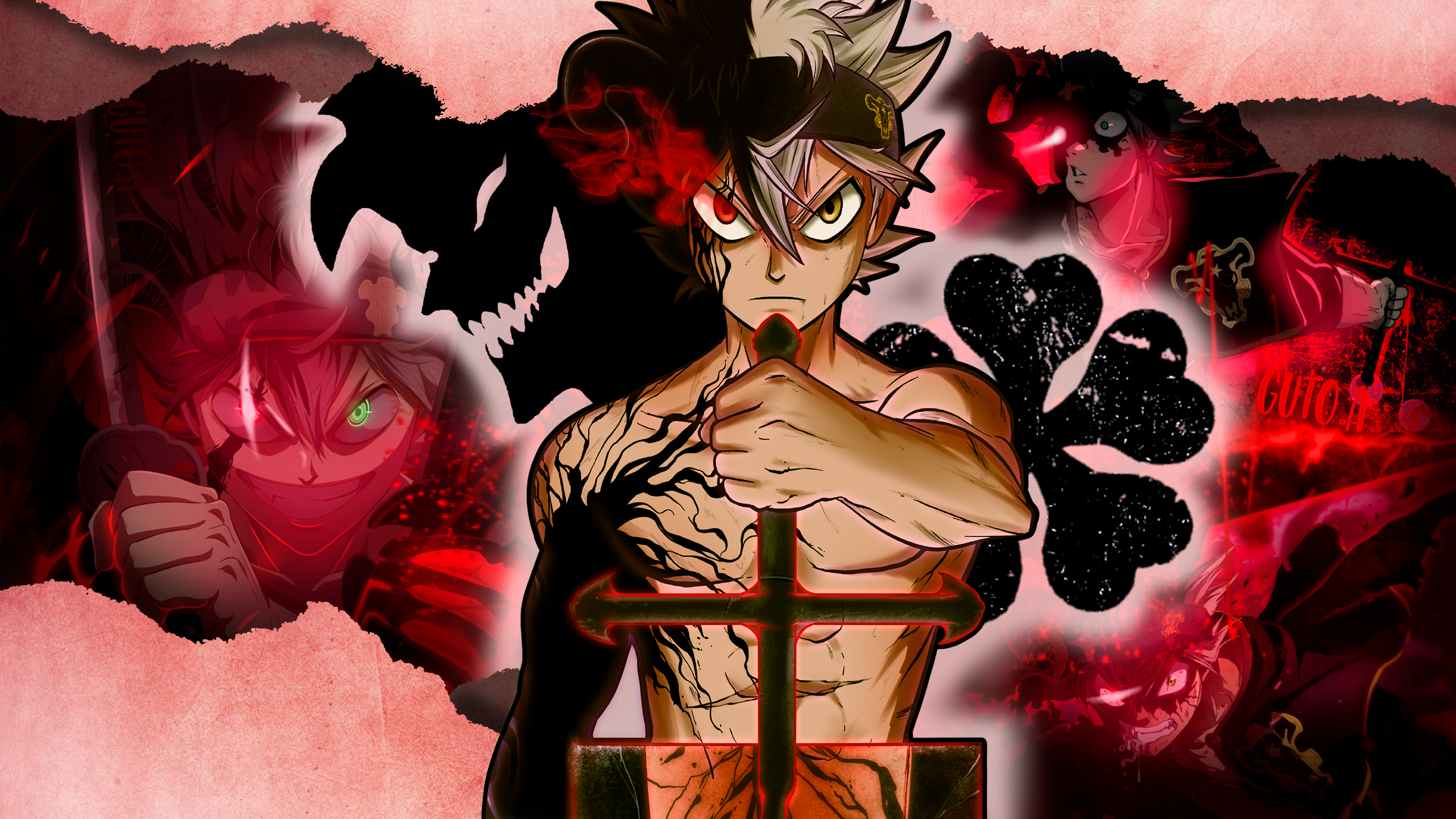 3840x2160 Resolution Asta Cool Art Black Clover 4K Wallpaper - Wallpapers  Den