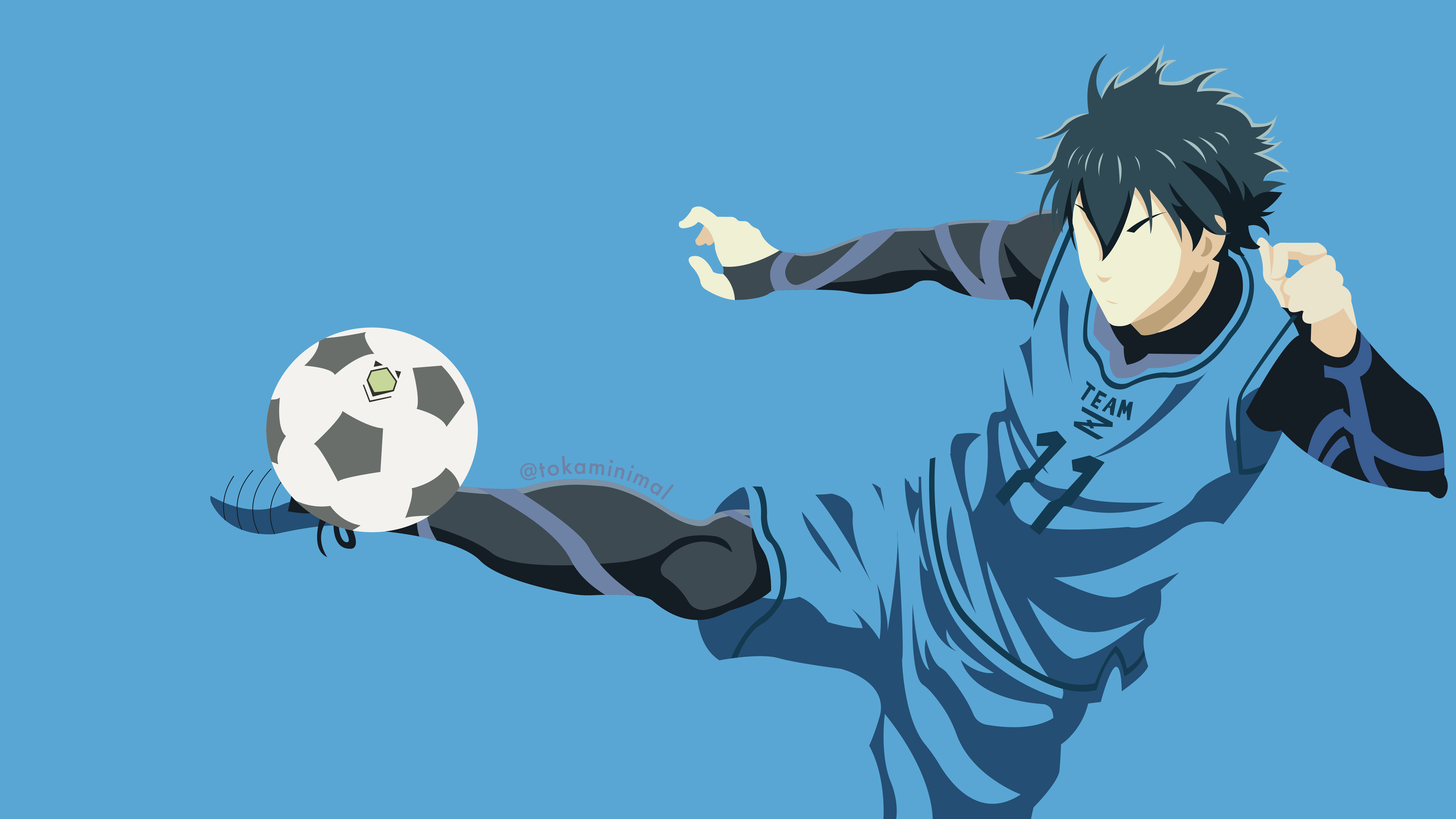 Anime Blue Lock HD Wallpaper by kri