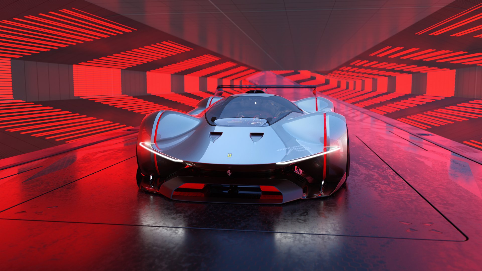 Download Vehicle Ferrari Vision Gran Turismo 8k Ultra HD Wallpaper