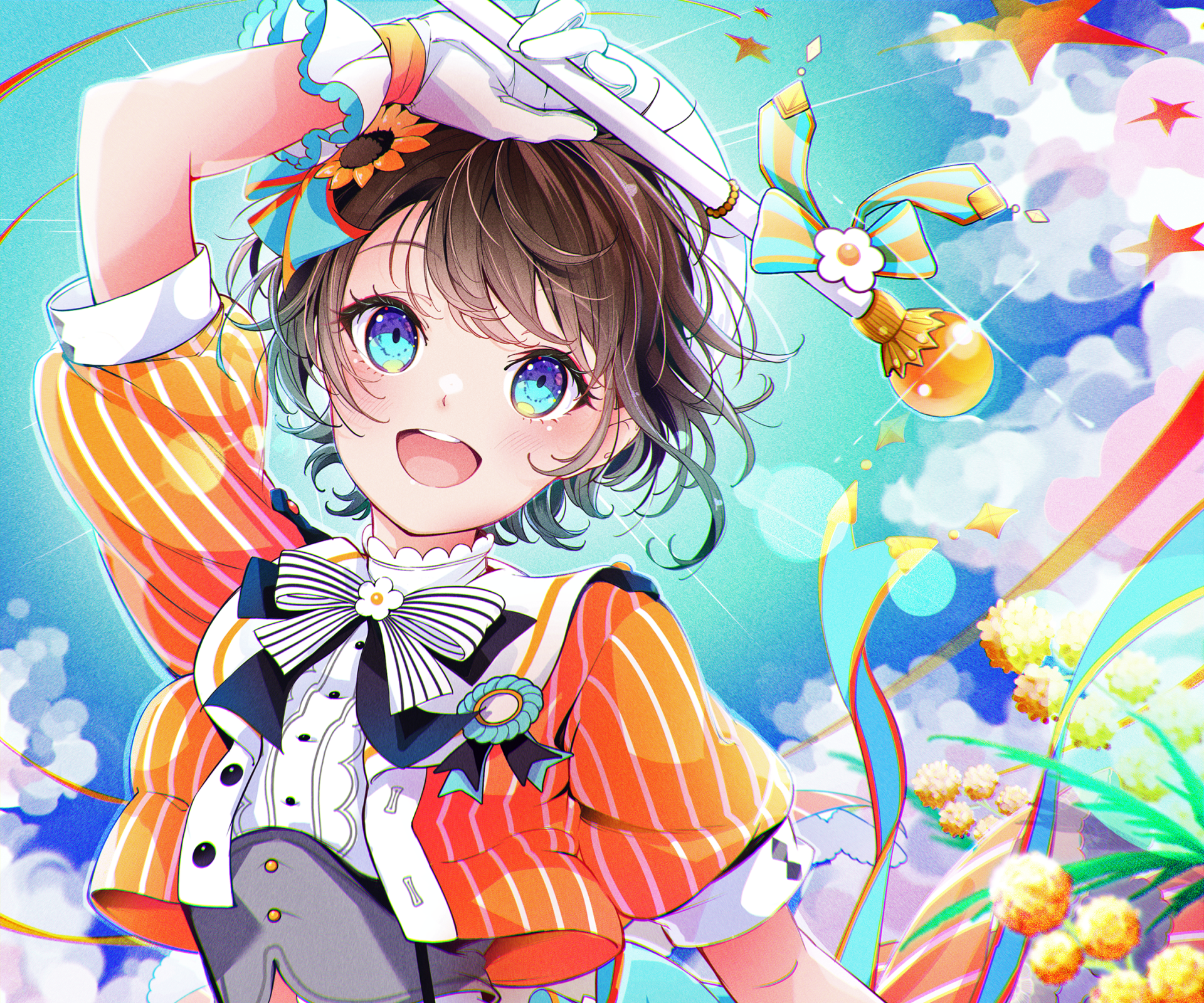 Download Hololive Oozora Subaru Anime Virtual Youtuber HD Wallpaper by N0sug4r