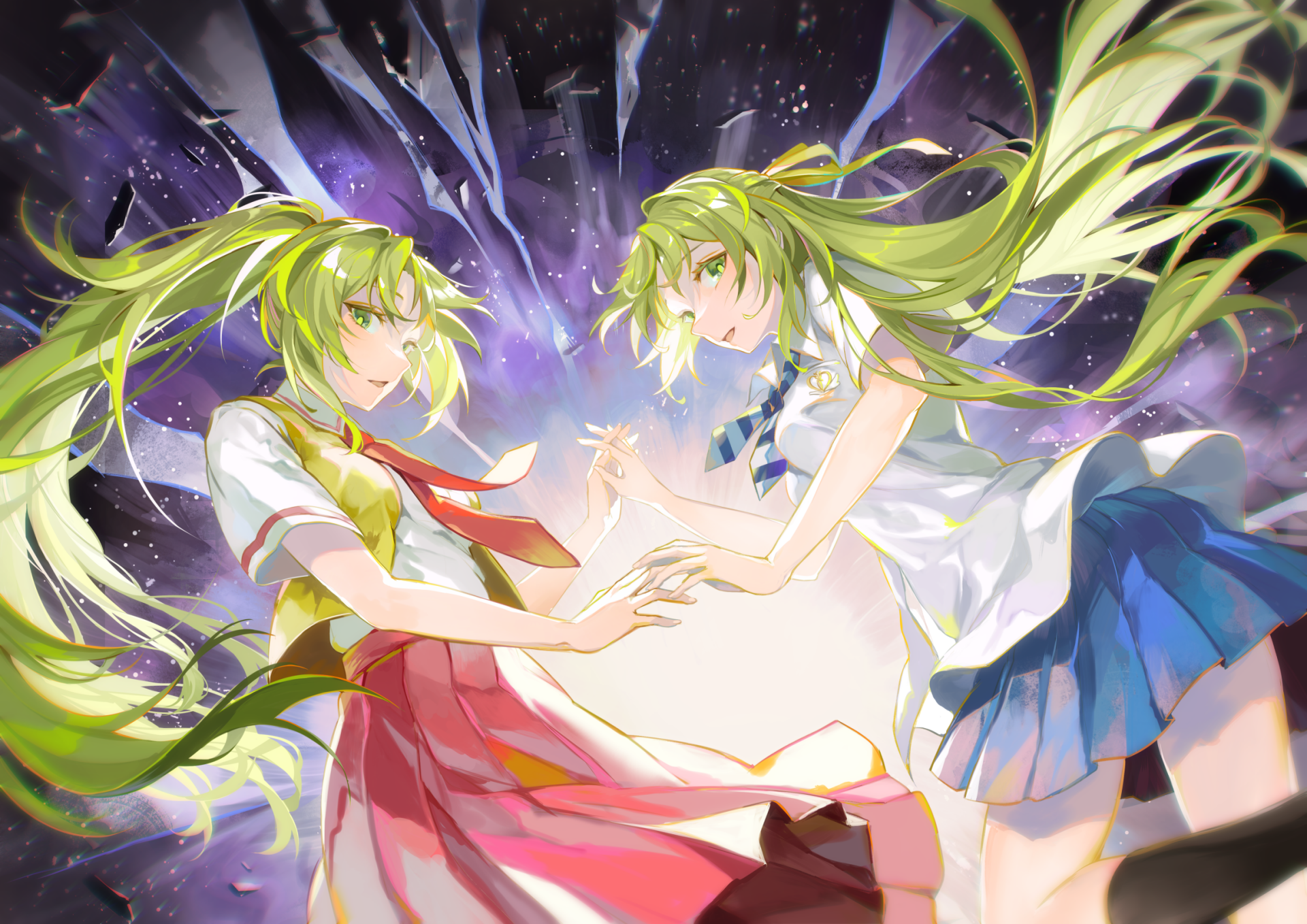 Download Sonozaki Shion Sonozaki Mion Anime Higurashi When They Cry HD Wallpaper by Kyusoukyu