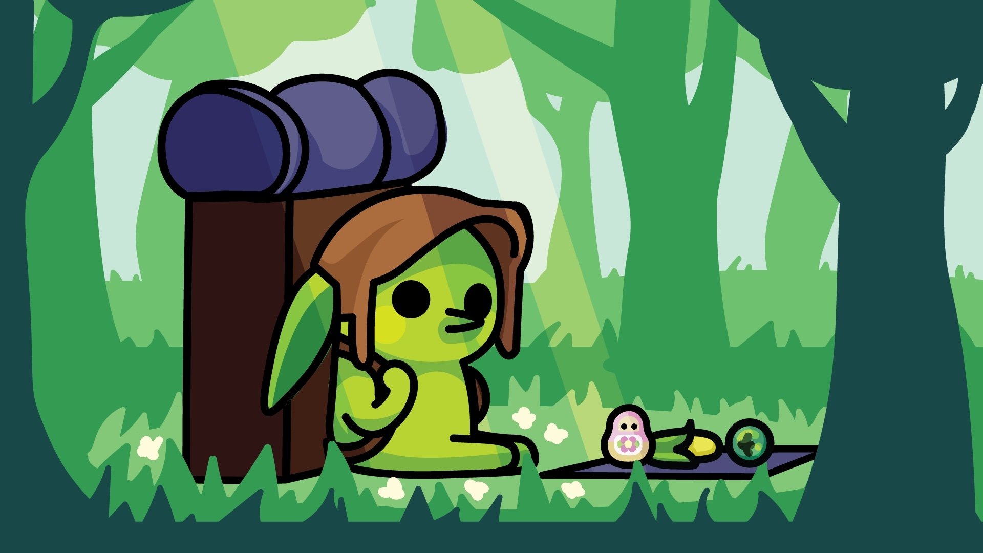 Download Video Game Peglin HD Wallpaper