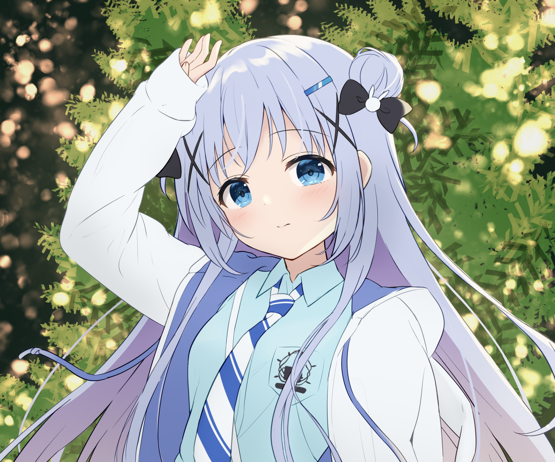 Download Chino Kafū Anime Is The Order A Rabbit HD Wallpaper by satsukinosora
