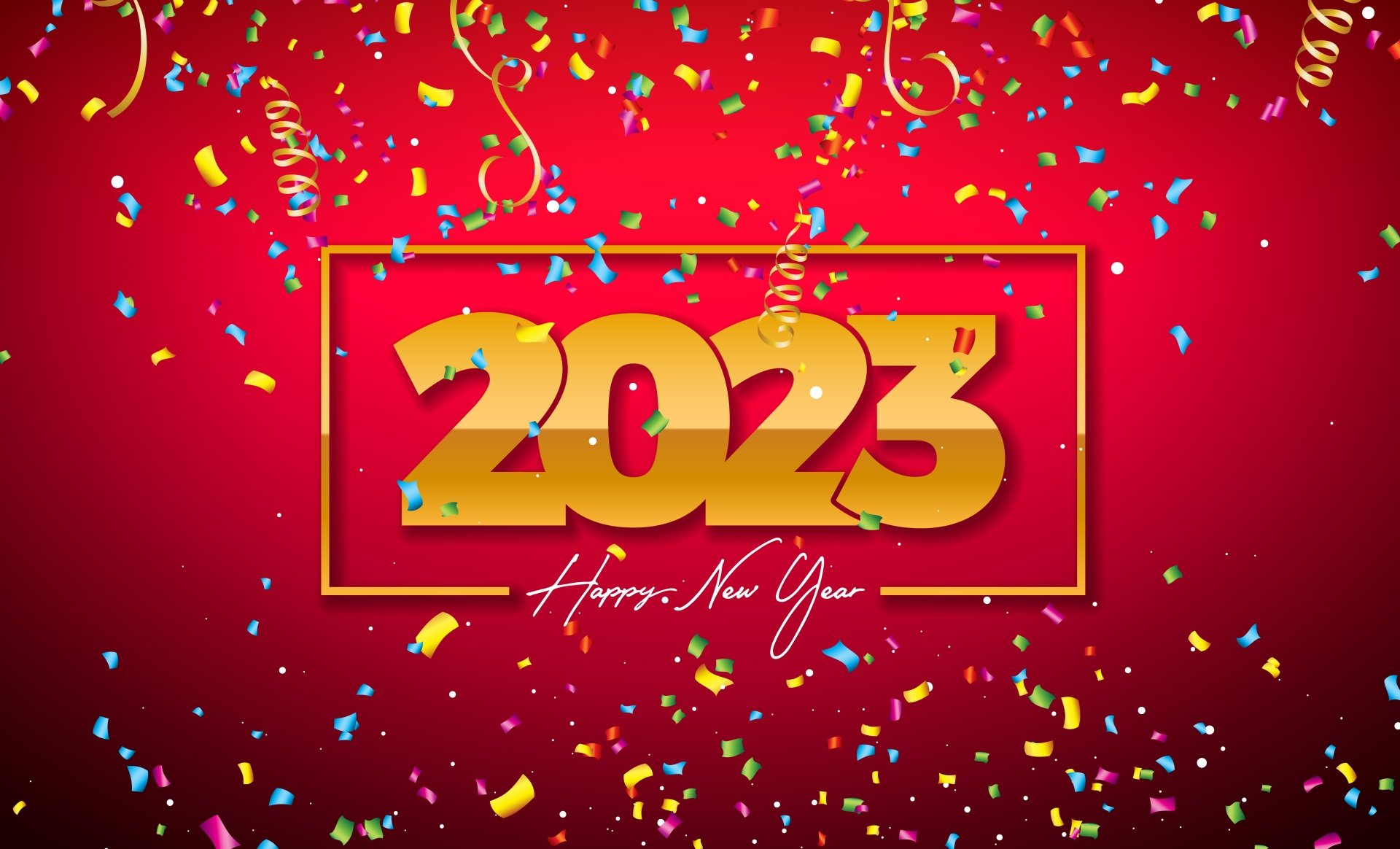 Download Holiday New Year 2023 4k Ultra HD Wallpaper
