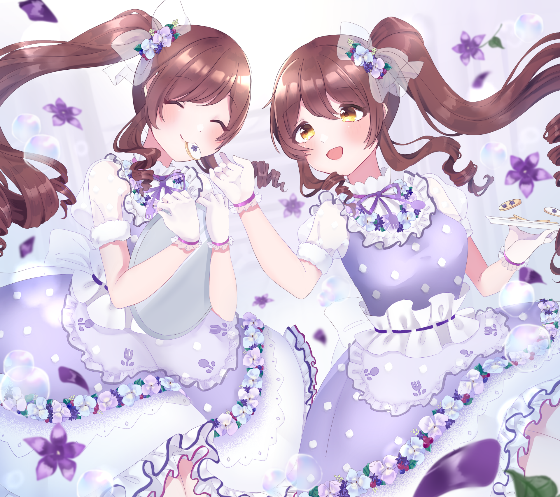 Download Tenka Osaki Amana Osaki Anime The IDOLM@STER: Shiny Colors HD Wallpaper