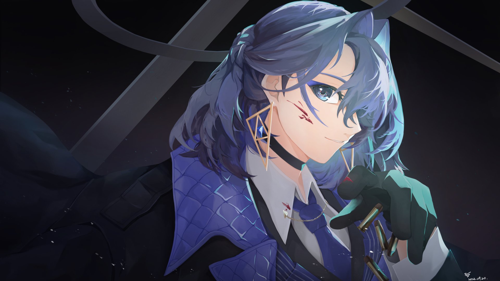 Download Ouro Kronii Hololive Anime Virtual Youtuber 4k Ultra HD Wallpaper by NA-23