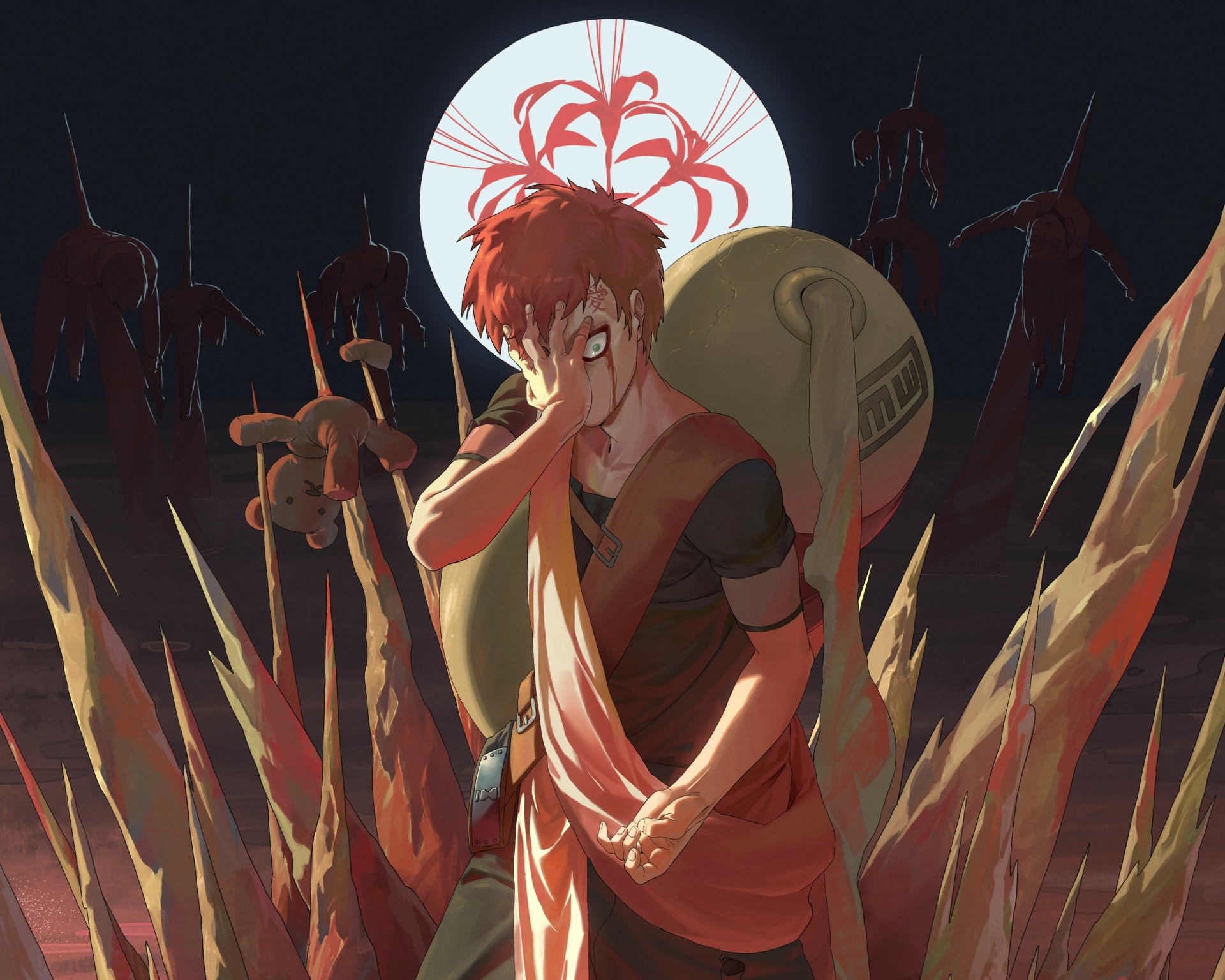 Download Gaara (Naruto) Anime Naruto 4k Ultra HD Wallpaper by a4mano