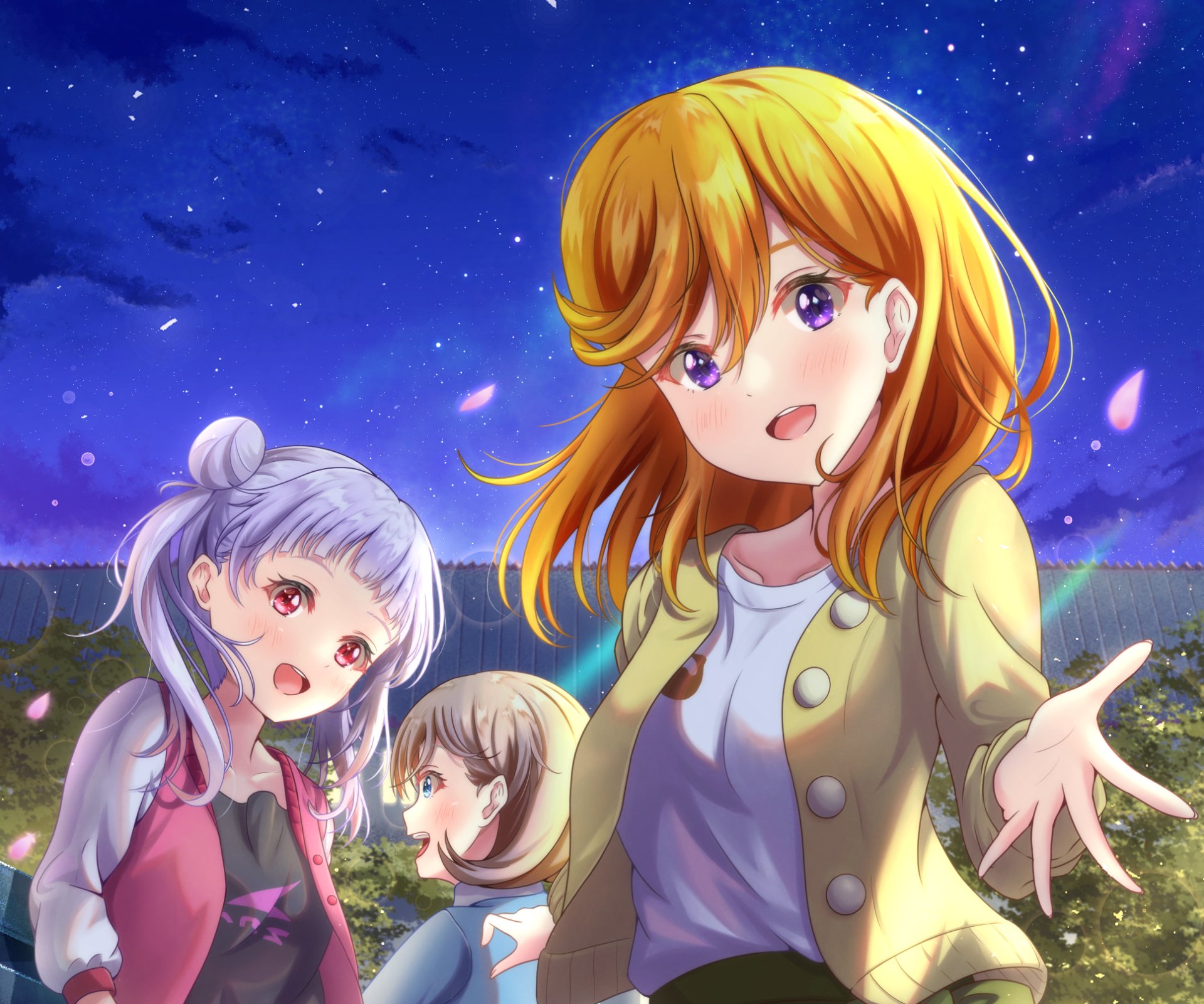 Download Keke Tang Kanon Shibuya Chisato Arashi Anime Love Live! Superstar!! HD Wallpaper